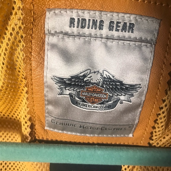 Harley Davidson genuine goat skin leather woman’s - Picture 5 of 6